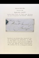 1856-1960's COMMERCIAL COVERS. An Interesting Collection Of Covers, Inc 1856 Stampless Entire To London With... - Chili