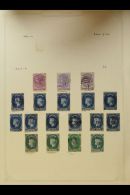 1863-1870 USED - CC WATERMARK COLLECTION An Attractive Collection With Many Shades & Watermark Variants,... - Ceylan (...-1947)