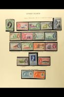 1953-77 VERY FINE MINT COLLECTION With All Stamps From 1962 Onwards Being NEVER HINGED - Includes 1953-62 Complete... - Kaaiman Eilanden