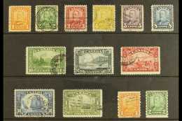 1928-29 Complete Definitive Set Plus 1c And 2c Coil Stamps, SG 273/285 Plus 286/287, Good To Fine Used, Generally... - Sonstige & Ohne Zuordnung