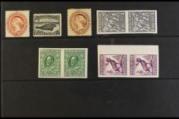 1865 - 1946 INTERESTING BALANCE Of Stamps From A Specialized Estate, Begins With A 1865 12c Red- Brown On Thin... - Andere & Zonder Classificatie