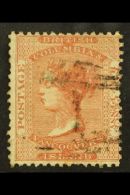 1860 2½d Deep Reddish Rose, SG 2, Used Light "1" In Oval Cancellation, Couple Of Short Perfs. For More... - Autres & Non Classés