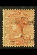 1860 2½d Deep Reddish Rose, SG 2, Used Light "1" In Oval Cancellation, Couple Of Short Perfs. For More... - Andere & Zonder Classificatie