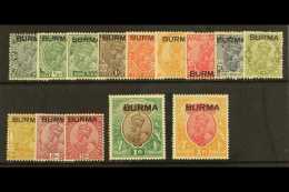 1937 Geo V Set Complete To 2r, SG 1/14, Very Fine And Fresh Mint. (14 Stamps) For More Images, Please Visit... - Birma (...-1947)