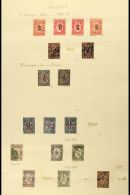 1879-1919 USED COLLECTION Presented On Album Pages. Includes 1879 10c (x2), 25c (x2), 50c & 1f (x4), 1881 Set,... - Autres & Non Classés