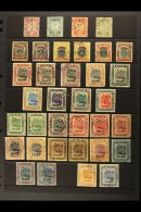 1895-1922 USED COLLECTION Presented On A Stock Page. Includes 1895 1c, 5c, 10c & 50c, 1906 With 2c On 3c, 4c... - Brunei (...-1984)