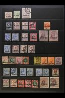 1885-1913 USED TURKISH CURRENCY COLLECTION An All Different Collection That Includes QV Ranges To 12pi On 2s6d Inc... - Levante Británica