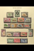 1953-77 SUPERB MINT COLLECTION Includes 1953-62 Complete Definitive Set, Then All Stamps From 1961 Onwards NEVER... - Honduras Britannique (...-1970)