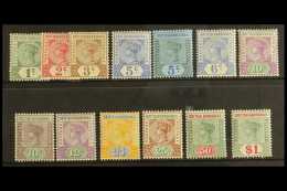 1891-01 Definitives Complete Set To $1, SG 51/63, Very Fine Mint (13 Stamps) For More Images, Please Visit... - Honduras Britannique (...-1970)