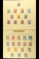 1888-1891 COMPLETE MINT COLLECTION On Leaves, Complete SG 35/65, Comprising 1888 "TWO" On 50c On 1s, 1888-91 &... - Honduras Britannique (...-1970)