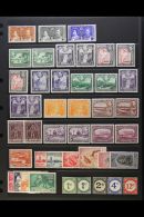 1937-52 COMPREHENSIVE MINT KGVI COLLECTION An Attractive Range With Some Shade & Most Listed Perforation... - Brits-Guiana (...-1966)