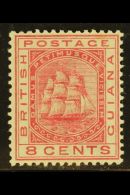 1882 8c Rose Ship, SG 174, Very Fine Mint, Fresh. For More Images, Please Visit... - Guyane Britannique (...-1966)