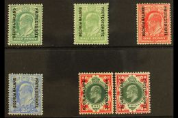 1904-13 KEVII Complete Set (including Both 1s), SG 66/71, Fine Fresh Mint. (6 Stamps) For More Images, Please... - Autres & Non Classés