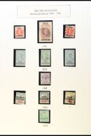 1888-1968 MINT AND USED COLLECTION On Album Pages, Includes 1888 ½d Both Mint And Used, 1s Both Mint And... - Other & Unclassified