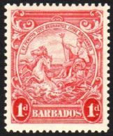 1939 1d Scarlet Badge Of The Colony, Perf 13½ X 13, SG 249, Very Fine And Fresh Mint. For More Images,... - Barbades (...-1966)