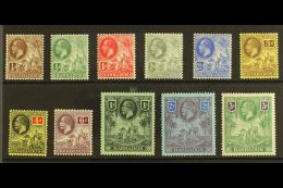 1912-16 Wmk Mult Crown CA Definitives Complete Set, SG 170/80, Very Fine Mint. (11 Stamps) For More Images, Please... - Barbades (...-1966)