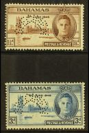 1946 Victory Pair, Perf "Specimen", SG 176s/7s, Fine Mint Og. (2 Stamps) For More Images, Please Visit... - Autres & Non Classés