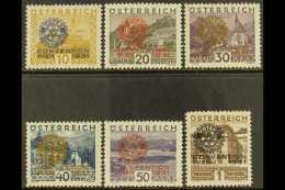 1931 Rotary Complete Set, SG 666/671 (Michel 518/23), Never Hinged Mint Except 20g Which Is Lightly Hinged, All... - Andere & Zonder Classificatie