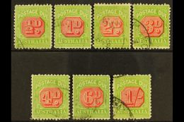 POSTAGE DUE 1931-36 Complete Perf 11 Set, SG D105/D111, Fine Used. (7 Stamps) For More Images, Please Visit... - Andere & Zonder Classificatie