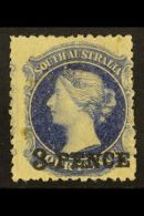 SOUTH AUSTRALIA 1876-00 3d On 4d Ultramarine, SG 112, Fine Mint. For More Images, Please Visit... - Autres & Non Classés