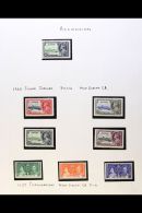 1935-49 Fine Mint And Never Hinged Mint Selection On Album Pages, Incl 1935 Jubilee Set Plus Additional 5d, 1937... - Ascension