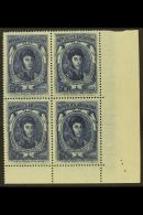 1967 50p General San Martin (as Scott 827, SG 1024) PRINTED DOUBLE, Never Hinged Mint Corner Block Of Four.... - Altri & Non Classificati