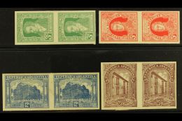 1926 Postal Centenary Complete Set (Scott 358/61, SG 547/50) Of IMPERF PROOF PAIRS Printed On Ungummed Thick... - Autres & Non Classés