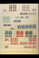 1888-9 COLOUR TRIALS & PROOFS ½c To 6c Value, We See Various Colours On Card, Several In Blocks Of 4,... - Sonstige & Ohne Zuordnung