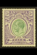 1913 5s Grey Green And Violet, Geo V, SG 51, Very Fine And Fresh Mint. For More Images, Please Visit... - Other & Unclassified