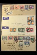 BRITISH AFRICA - COVERS 1936-1940 Interesting Group Including South Africa 1936 Johannesburg International... - Andere & Zonder Classificatie