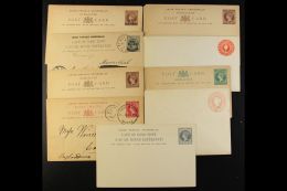 COVERS AND POSTAL STATIONERY HOARD 19th Century To 1990's Interesting Accumulation. Worldwide Covers With India... - Other & Unclassified