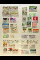 ASIA 20th Century Mostly Used Stamps With Light Duplication In Six Stockbooks, Inc Syria, Iran, Jordan, Lebanon,... - Andere & Zonder Classificatie