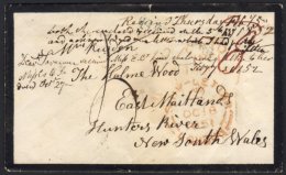 MARITIME MAIL 1828-1852 Selection Of Mostly Incoming Mail To Great Britain From CGH; Puerto Rico; Nurnburg;... - Other & Unclassified