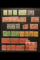 GREAT BRITAIN & BRITISH COMMONWEALTH - SORTER CARTON Described As It Comes - We See GB 1d Red "Stars" Letters... - Autres & Non Classés