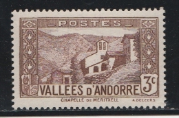 Andorre Français 1932-33 - Timbres Yvert & Tellier N ° 26 ( Trace De Charnière ) - Unused Stamps