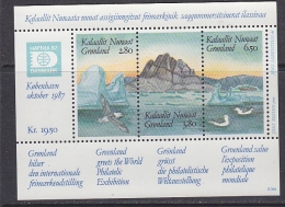 Greenland 1987 Hafnia  M/s ** Mnh (31759) - Unused Stamps