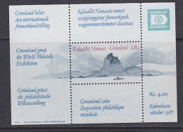 Greenland 1987 Hafnia M/s ** Mnh (31760) - Blocks & Sheetlets