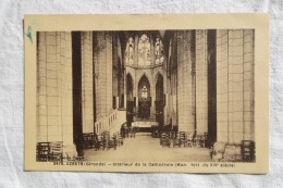 France Uzeste (Gironde) Interieur De La Cathedrale Mon Hist Du XIVe Siecle 1936  A 114 - Andere & Zonder Classificatie