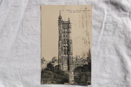 France Paris La Tour Saint Jacques Stamp 1934 A 114 - Sonstige Sehenswürdigkeiten