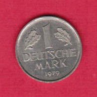 GERMANY  1 MARK 1979 G (KM # 110) - 1 Mark