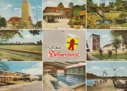 47107- DELMENHORST- CHURCH, SQUARE, PARK, BATHS, SWIMMING POOLS - Delmenhorst