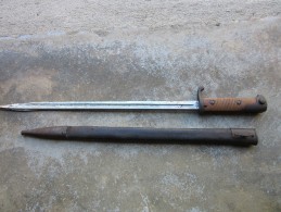 Baionnette Allemande Mauser V.c.schilling Suhl - Knives/Swords