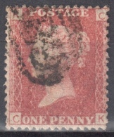 Great Britain 1858-79 - Queen Victoria, 1d Red - Mi.16 Plate 158 - Used - Oblitérés