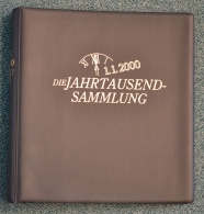 LINDNER Ringbinder (Jahrtausensammlung) Schwarz Gebraucht Neuwertig (Z256) - Reliures Seules