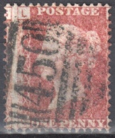 Great Britain 1858-79 - Queen Victoria, 1d Red - Mi.16 Plate 170 - Used - Gebraucht