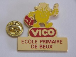Pin's - BEUX - 57, MOSELLE - Ecole Primaire De Beux - La Pomme-de-terre VICO - Grand Pins - Cities