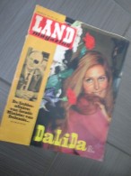 DALIDA   -  Coupures De Presse  " Ons Land "  Maart 1972    Cover Et 3 Pages Article Photo´s........... - Otros
