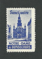 B38-04 CANADA Montreal Notre Dame Bonsecours Religious Church MNG - Local, Strike, Seals & Cinderellas