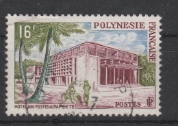 1960. Post Office, Papeete. Used (o) - Gebraucht