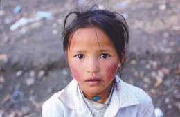 China - A Tibetan Girl At Qomolangma Base Camp, Tingri County Of Tibet - Tibet